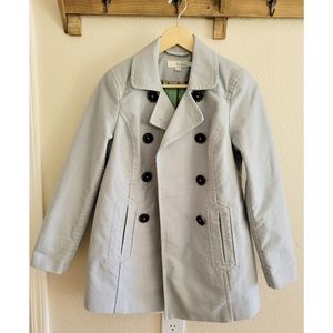 Boden gray peacoat jacket